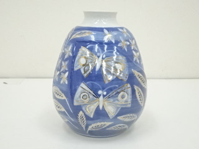 道具 ] - 道具 河合紀造 花園金彩瓶（共箱） | ネットショップ圭